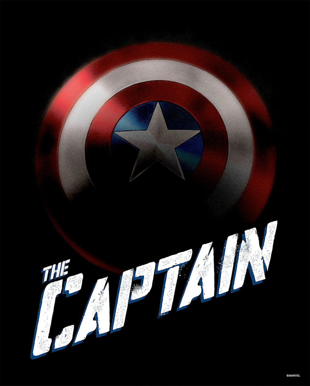 Bild von Komar Bild »Avengers The Captain«, Disney, (1 St.), Wandbild zur Dekoration im Kinderzimmer - ohne Rahmen
