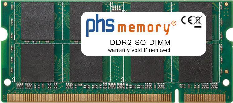 Bild von PHS-memory 2GB RAM Speicher für Sony VAIO VGN-FE750FM DDR2 SO DIMM 667MHz PC2-5300S (Sony VAIO VGN-FE750FM, 1 x 2GB), RAM Modellspezifisch