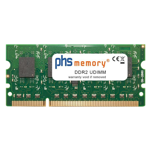 Bild von PHS-Memory 1GB RAM Speicher für Kyocera FS-2100DN DDR2 UDIMM (SP125439)