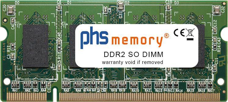 Bild von PHS-memory 512MB RAM Speicher für Lexmark C792dhe DDR2 SO DIMM 667MHz PC2-5300S (Lexmark C792dhe, 1 x 512MB), RAM Modellspezifisch