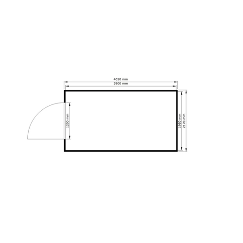 Bild von FLADAFI® Materialcontainer 8m² – Isoliert und Robuste Lagerlösung