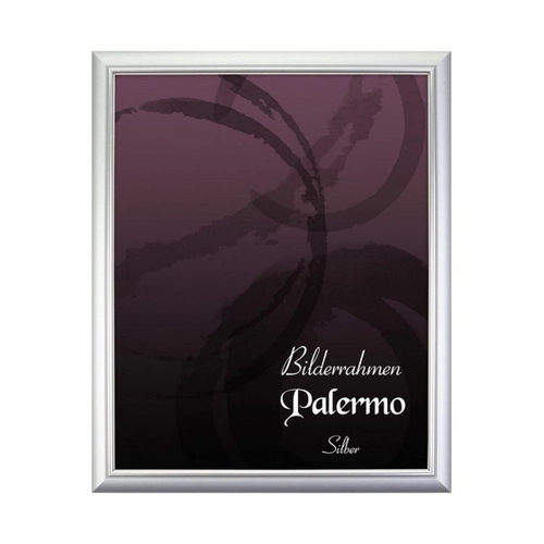 Bild von Einzelrahmen Bilderrahmen Palermo – 20x25 cm in Silber