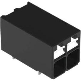 Bild von WAGO 2086-1202 Printklemme 1.50mm² Polzahl 2 Schwarz