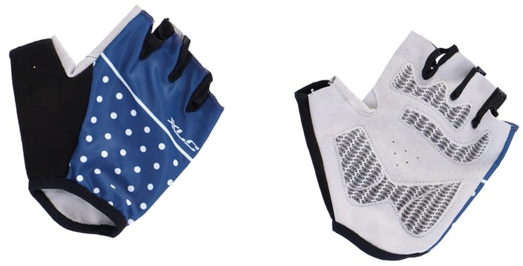 Bild von xlc cg s10 faustlinge blau mit weisen punkten
