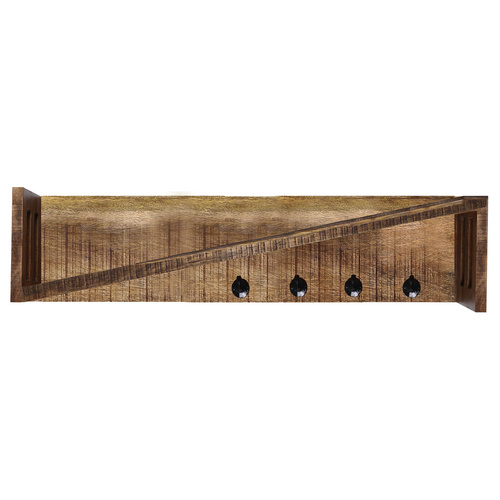 Bild von SIT Wandgarderobe, natur, Mangoholz - beige