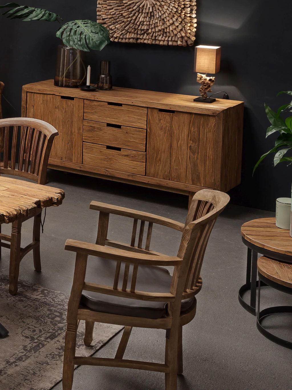 Bild von SIT Armstuhl »SEADRIFT«, BxHxT: 55 x 95 x 55 cm, Teakholz - beige