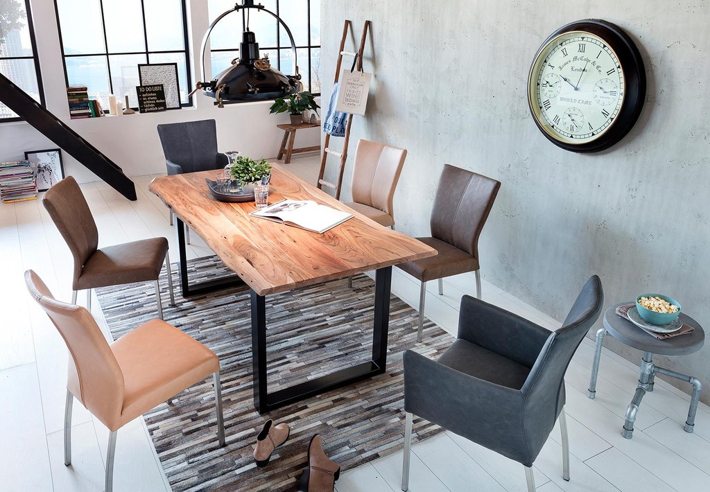 Bild von SIT Esstisch "Tops&Tables", Tischplatte aus Akazie mit Baumkante wie gewachsen