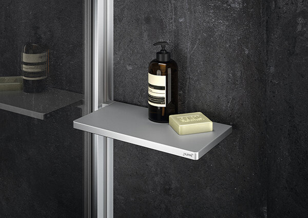 Bild von Hüppe, Duschablage, Duschablage Hppe Select+ silber matt