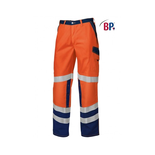 Bild von Warnschutzhose 2010 845 in leuchtorange/dunkelblau