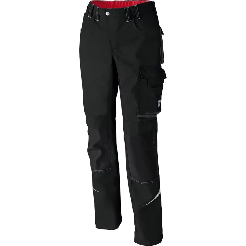 Bild von BP® Komfort-Arbeitshose mit Reflex und Kniepolstertaschen, schwarz, Gr. 50, Länge n