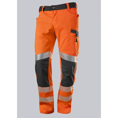 Bild von Warnschutzhose für Herren, warnorange/anthrazit, Größe 58n