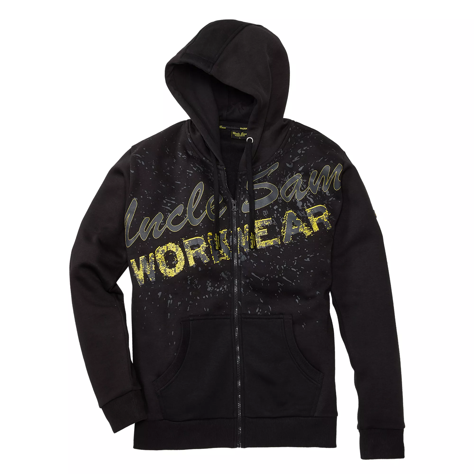 Bild von Herren Sweatjacke 'Uncle Sam' Größe L anthrazit/schwarz