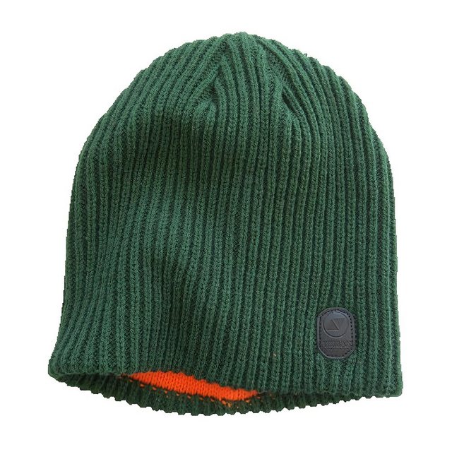 Bild von Terrax Workwear Strickmütze Einheitsgröße Forstgrün-Orange