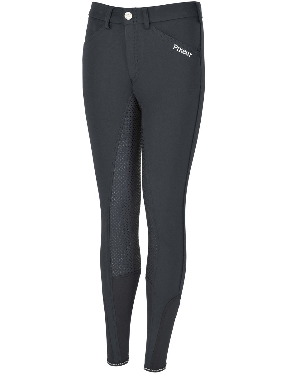 Bild von Pikeur Kinder Reithose Braddy Grip, dark shadow 140