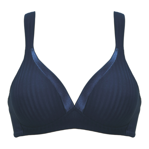 Bild von Eleganter und bequemer Naturana BH ohne Bügel in Marineblau