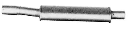 Bild von VEGAZ FTS-188 Mittelschalldämpfer MSD vorne