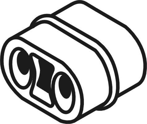 Bild von VEGAZ Halter, Abgasanlage OG-123  OPEL,FIAT,PEUGEOT,ZAFIRA B (A05),INSIGNIA Caravan,Corsa C Schrägheck (X01),Astra J Sports Tourer (P10)