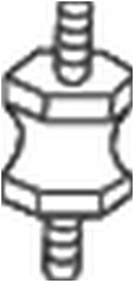 Bild von VEGAZ Halter, Abgasanlage RG-100  RENAULT,CITROËN,SAAB,4 (112_),5 (122_),4 Kasten (R21_, R23_),TRAFIC Bus (T5, T6, T7),5 Kasten (238_),6 Schrägheck