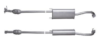 Bild von VEGAZ Katalysator mit Anbaumaterial für LEXUS 1742020350 TK-812