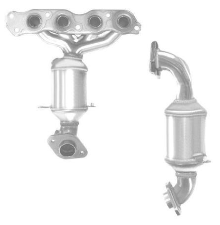 Bild von VEGAZ SZK-906 Katalysator Euro 4 mit Anbaumaterial mit Abgaskrümmer SUZUKI: Splash Hatchback