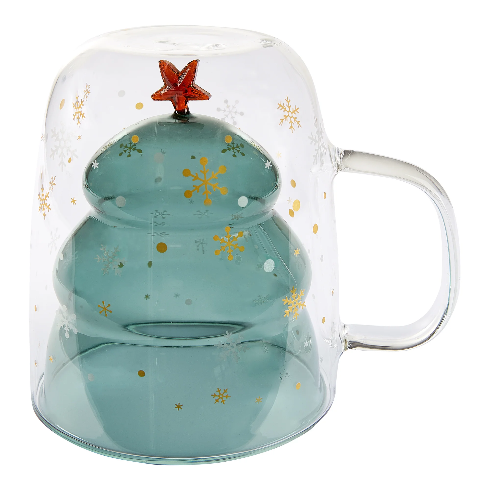 Bild von Doppelwand-Tasse "Weihnachten", 300 ml