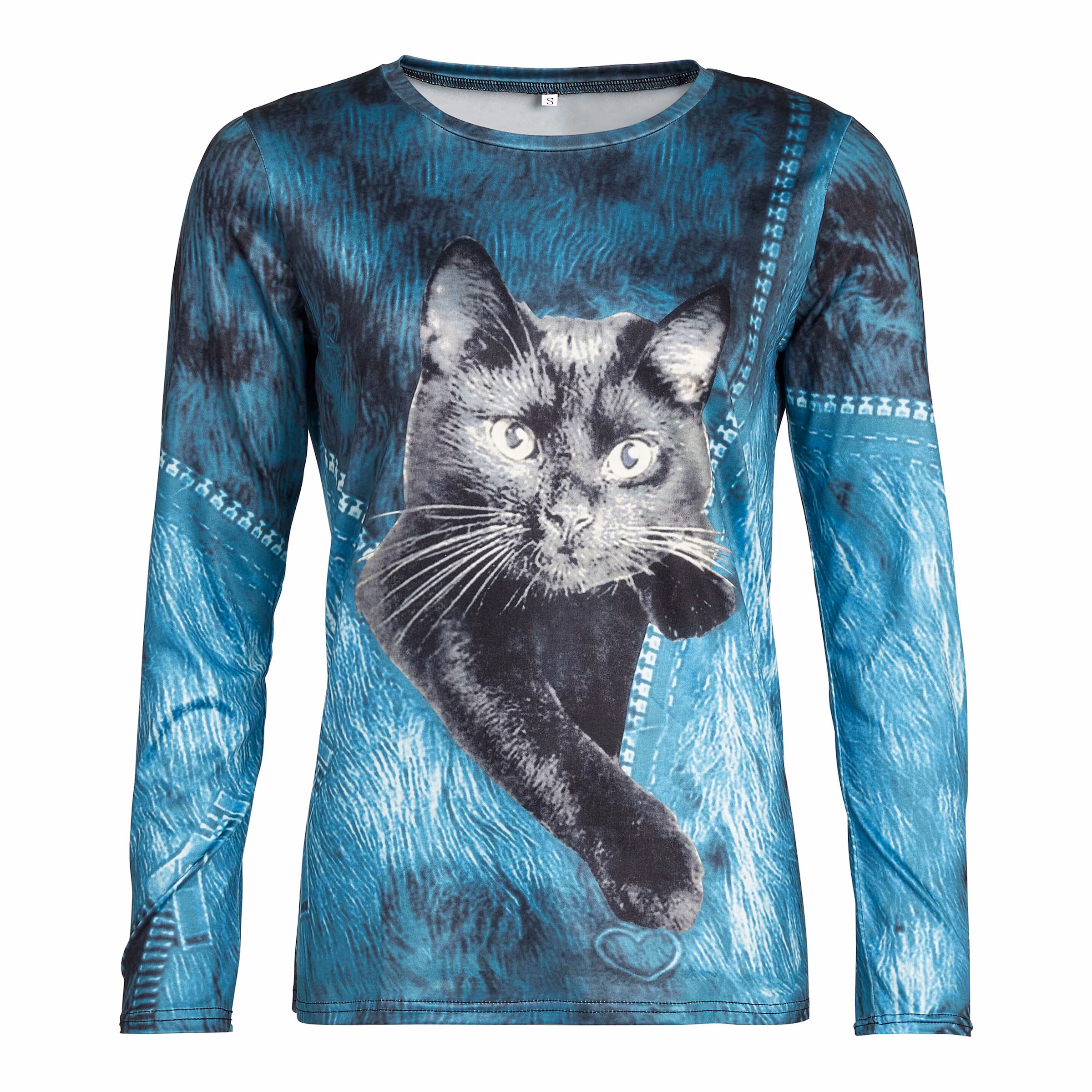 Bild von Langarmshirt "Kater Felix"