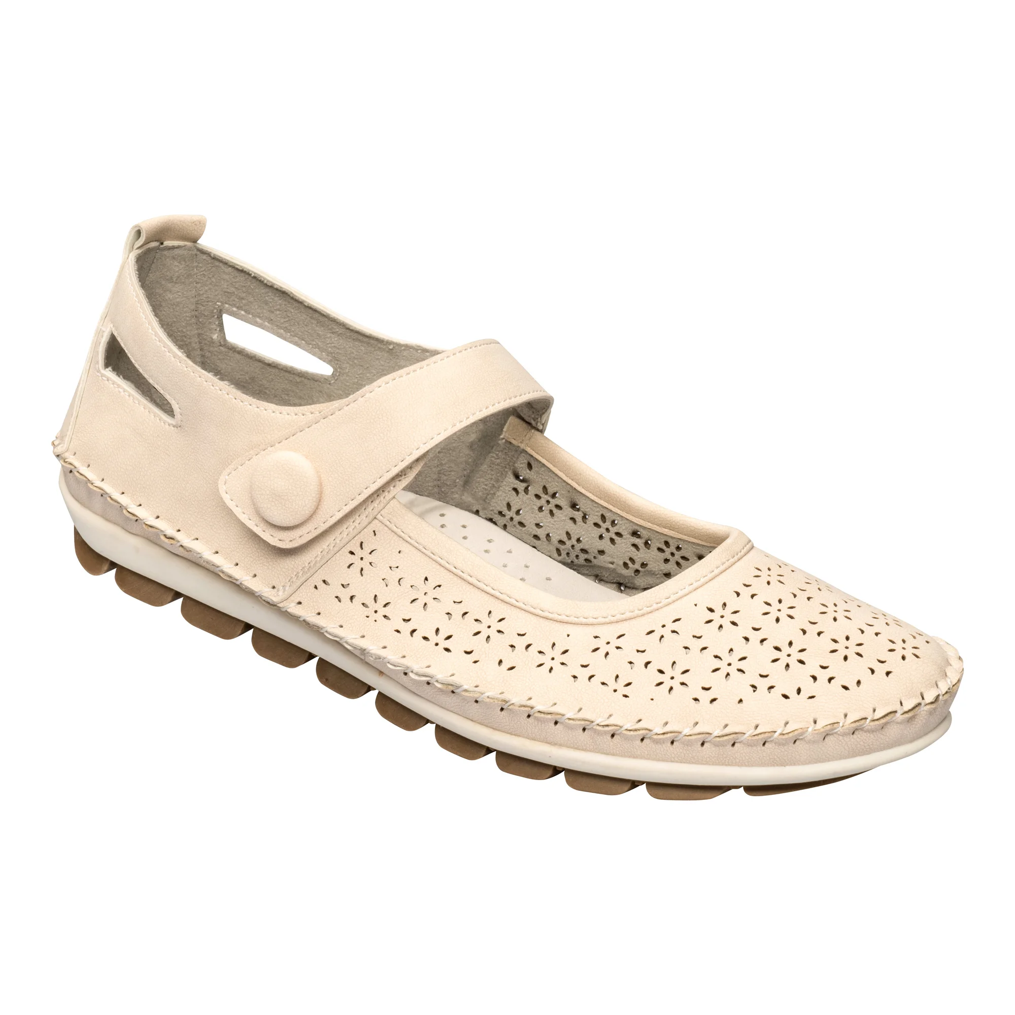 Bild von wonderwalk Bequem-Klett-Ballerina "Bibi"