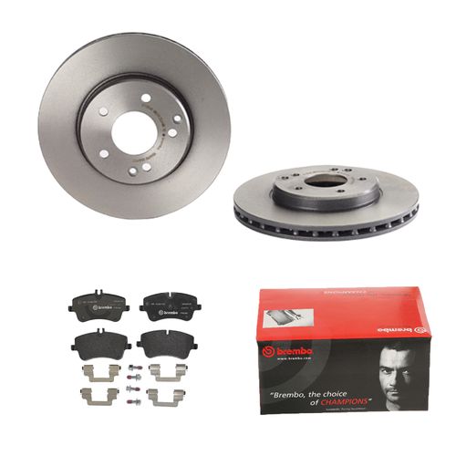 Bild von BREMBO Bremsensatz, Scheibenbremse vorne rechts links innenbelüftet 288mm für MERCEDES-BENZ 2205400717 2205400617 A0034206020 IJDTIDFI76