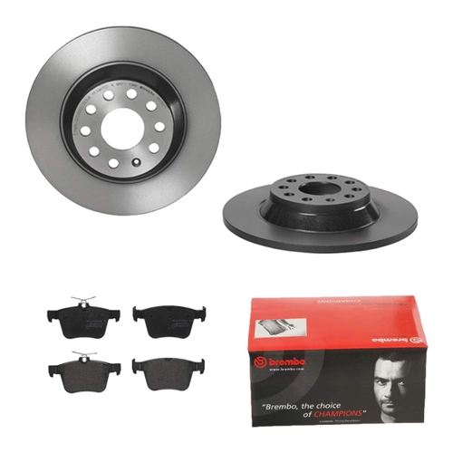 Bild von BREMBO Bremsensatz-Hinterachse COATED DISC LINE / STANDARD