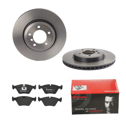 Bild von BREMBO Bremsensatz-Vorderachse COATED DISC LINE / STANDARD Bremsensatz, Scheibenbremse vorne rechts links innenbelüftet 325mm für BMW ROVER 3411675014