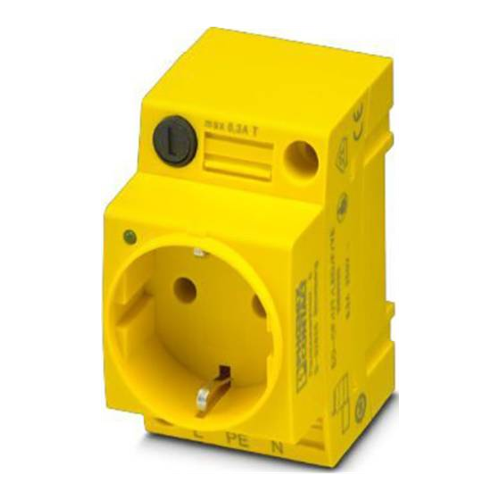 Bild von Phoenix Contact Steckdose EO-CF/UT/LED/F/YE Gelb - Praktische Lösung für Ihre Elektroinstallation