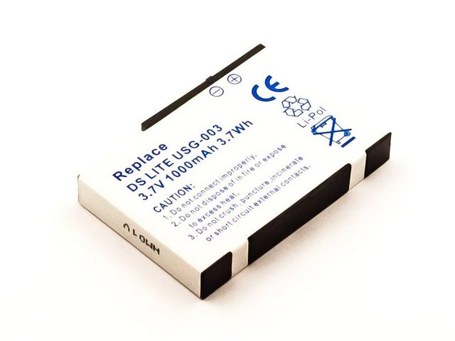 Bild von MobiloTec Akku kompatibel mit Nintendo DS Lite (nicht DS) Akku Akku 900 mAh (1 St)