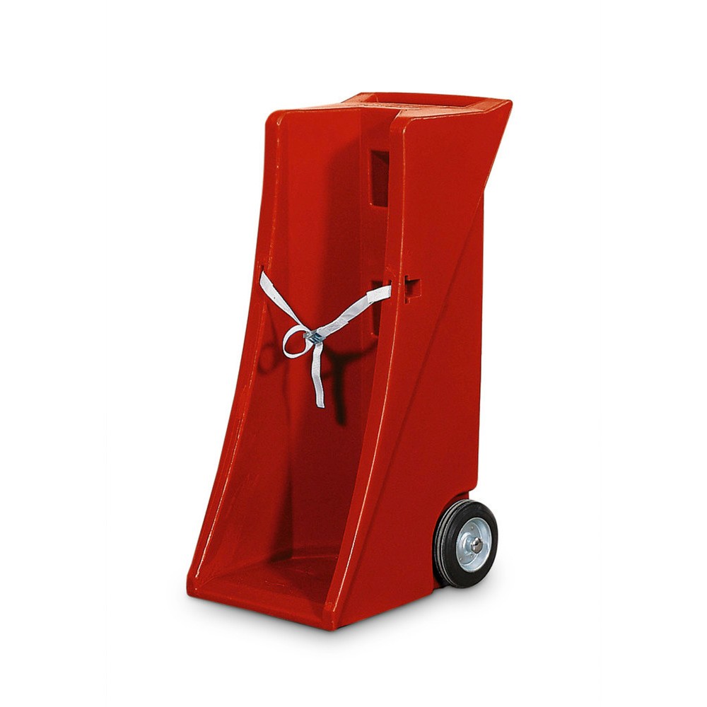 Bild von Gasflaschenwagen aus Polyethylen (PE), für 1 Gasflasche mit max. Ø: 320 mm, mit Zurrband