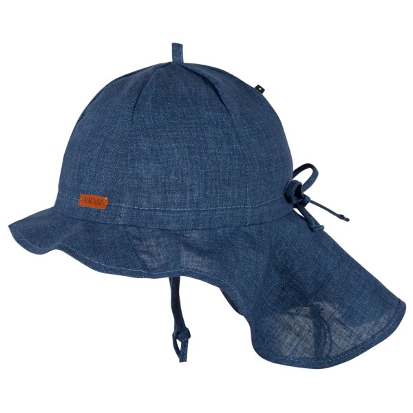 Bild von Pure Pure - Kid's Nackenschutz Leinen - Cap Gr 47 cm blau