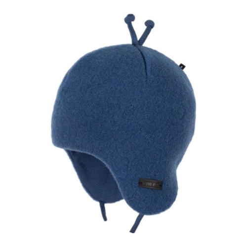 Bild von Pure Pure - Baby-Binde Fleecemütze - Mütze Gr 43 cm blau