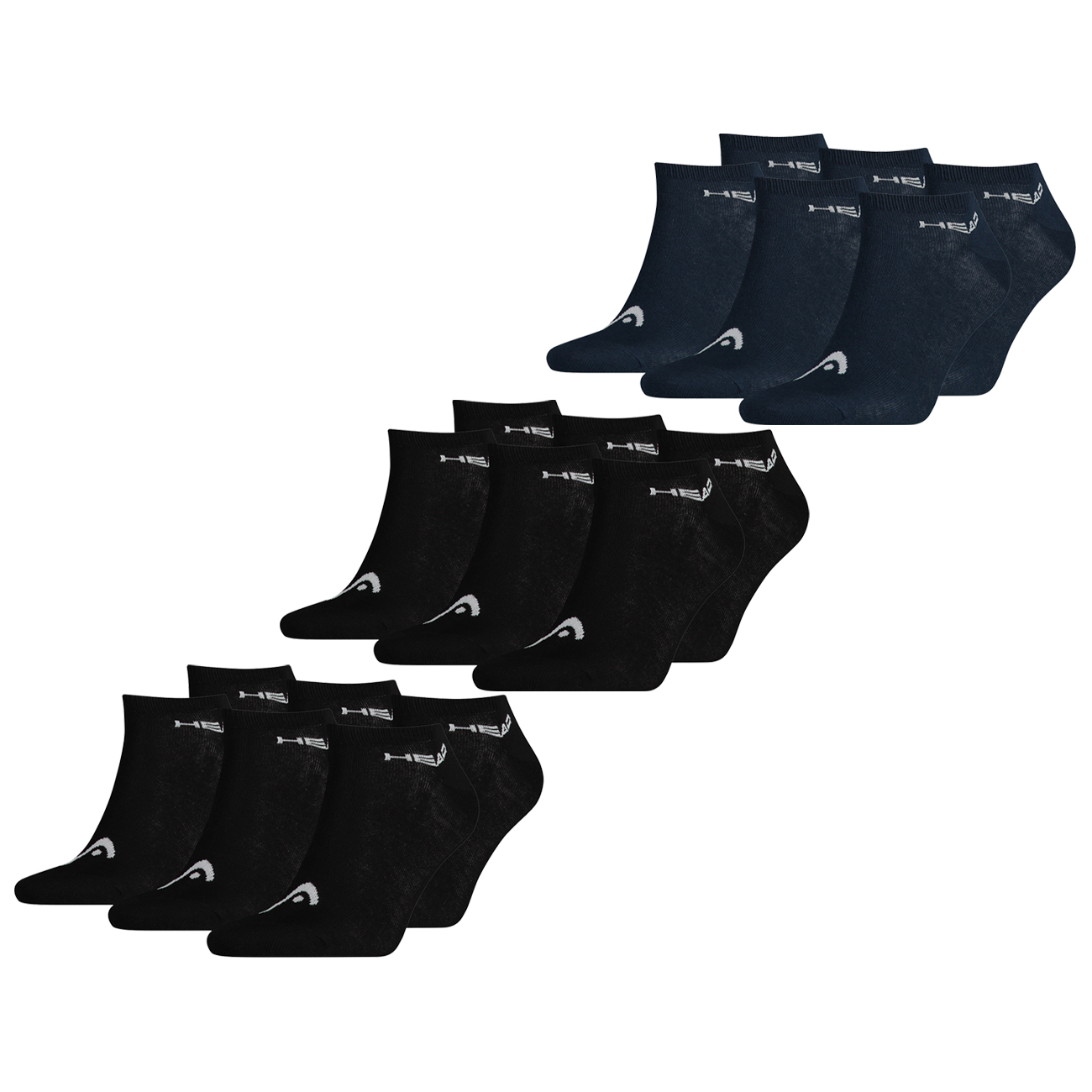Bild von HEAD Herren Damen Unisex Sneaker Basic Sport Socken - 6er 9er 12er Multipack