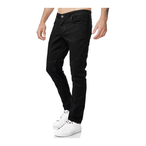 Bild von Tazzio Slim-fit-Jeans 16517 in cooler Biker-Optik