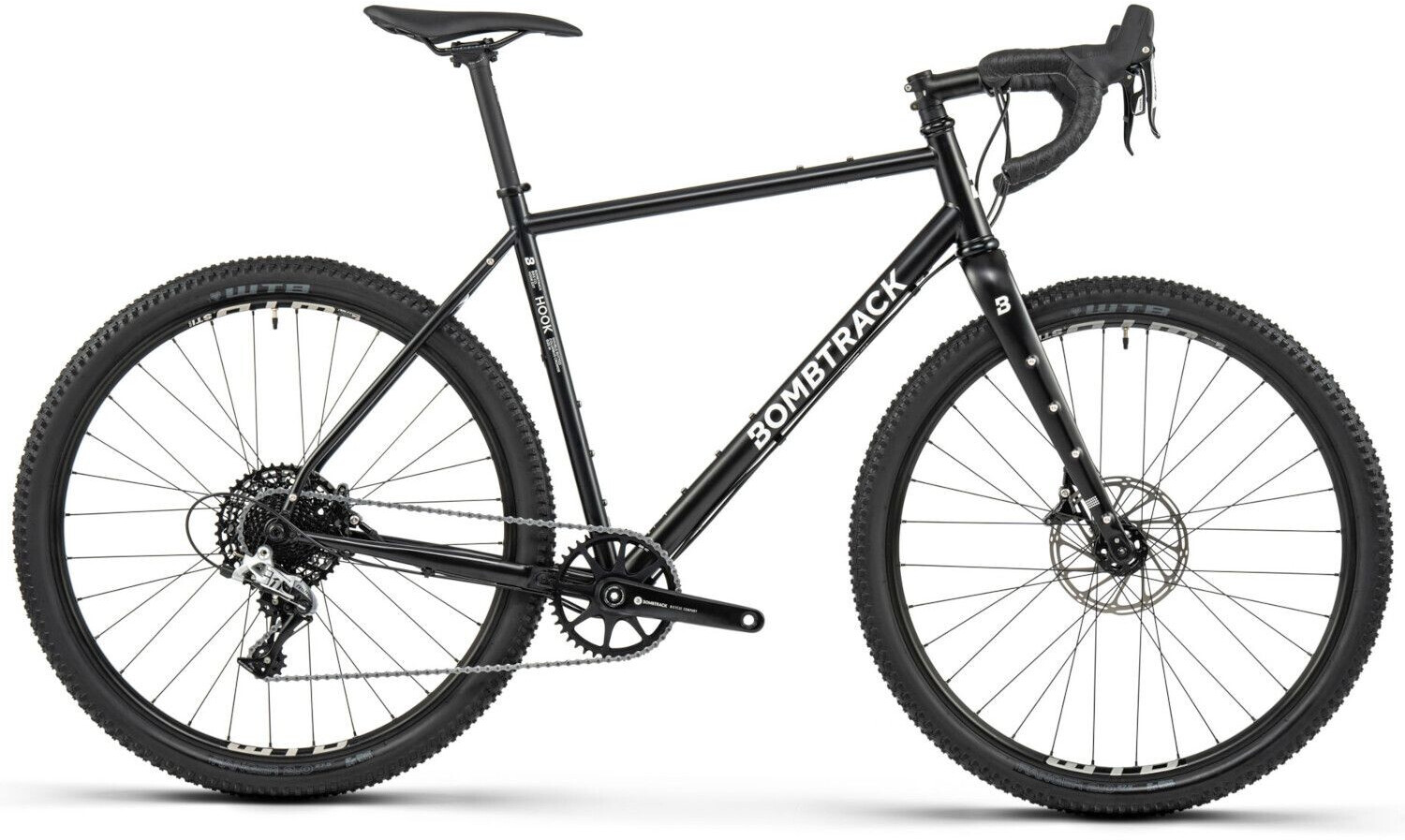 Bild von Bombtrack Hook Ext Rival 1 2024 Gravel Bike Schwarz 57