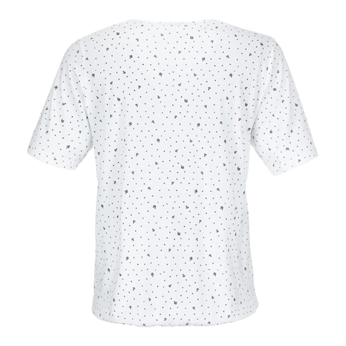 Bild von modAS T-Shirt Damen Kurzarm Basic-Shirt Maritim