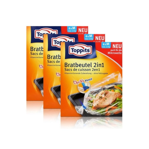 Bild von Toppits Bratbeutel 2in1 - Genussvoll und praktisch