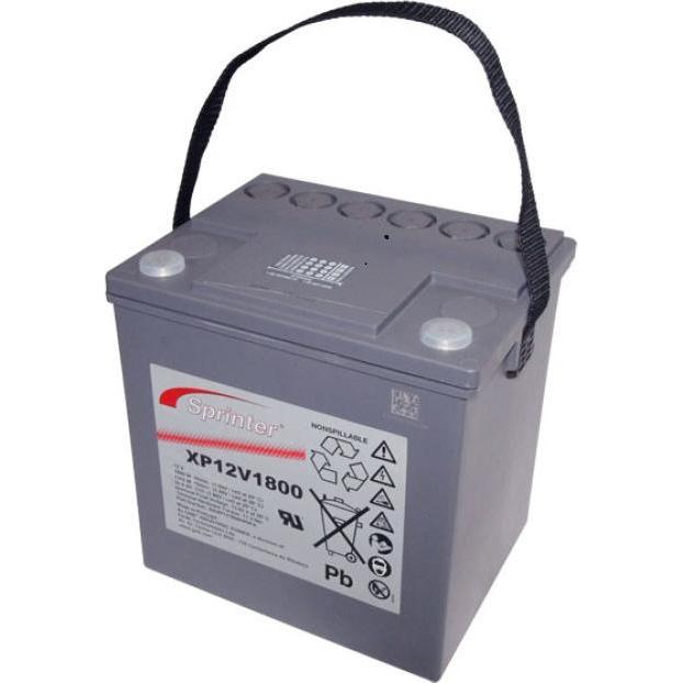 Bild von Exide, Versorgungsbatterie, Sprinter XP12V1800 Blei Akku mit M6 Schraubanschluss 12V, 56400mAh (12 V, 56.40 Ah)