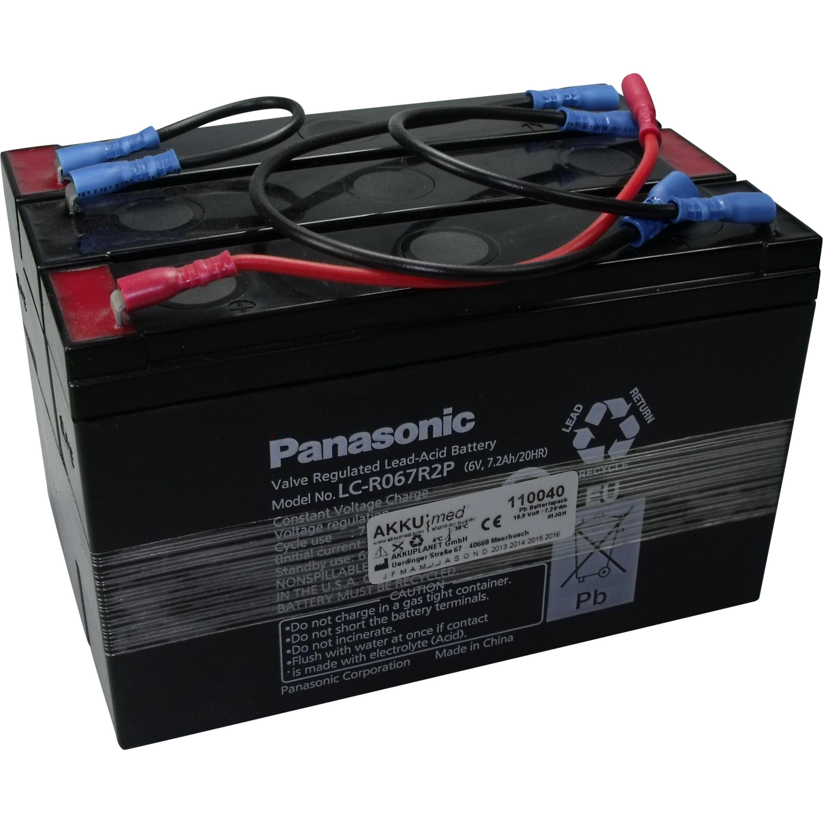 Bild von AccuCell Akku Hewlett Packard Pagewriter M1700A-XLI/ M1701A-XL (1 Stk., Gerätespezifisch, 7200 mAh, Ladegerät inkl. Akku), Akku Ladegerät