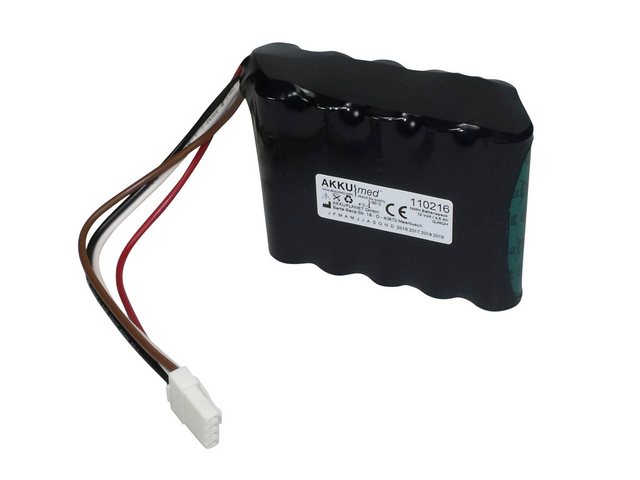 Bild von XCell NiMH Akku passend für Nihon Kohden Lifescope i BSM-2300 Serie - X062/ YS-076P5 (4500 mAh), Batterien + Akkus