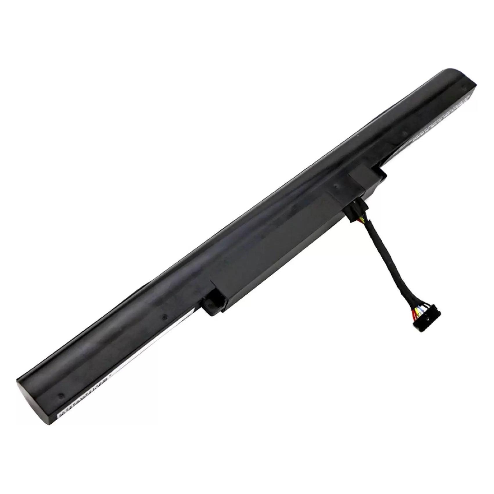 Bild von AccuCell Akku für Laptop Lenovo Z41-70 Serie / Typ L14S4A01 - 14,4V - 2200 mAh (2200 mAh), Notebook Akku, Schwarz