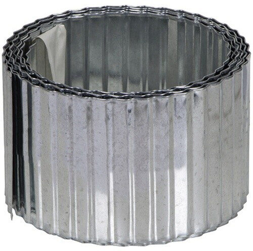 Bild von Siena Garden 557091 Rasenkante aus Metall  6m x 150 mm, verzinkt 6m