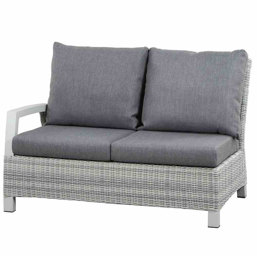 Bild von Siena Garden, Gartenlounge, 2-Sitzer mit Armlehne rechts