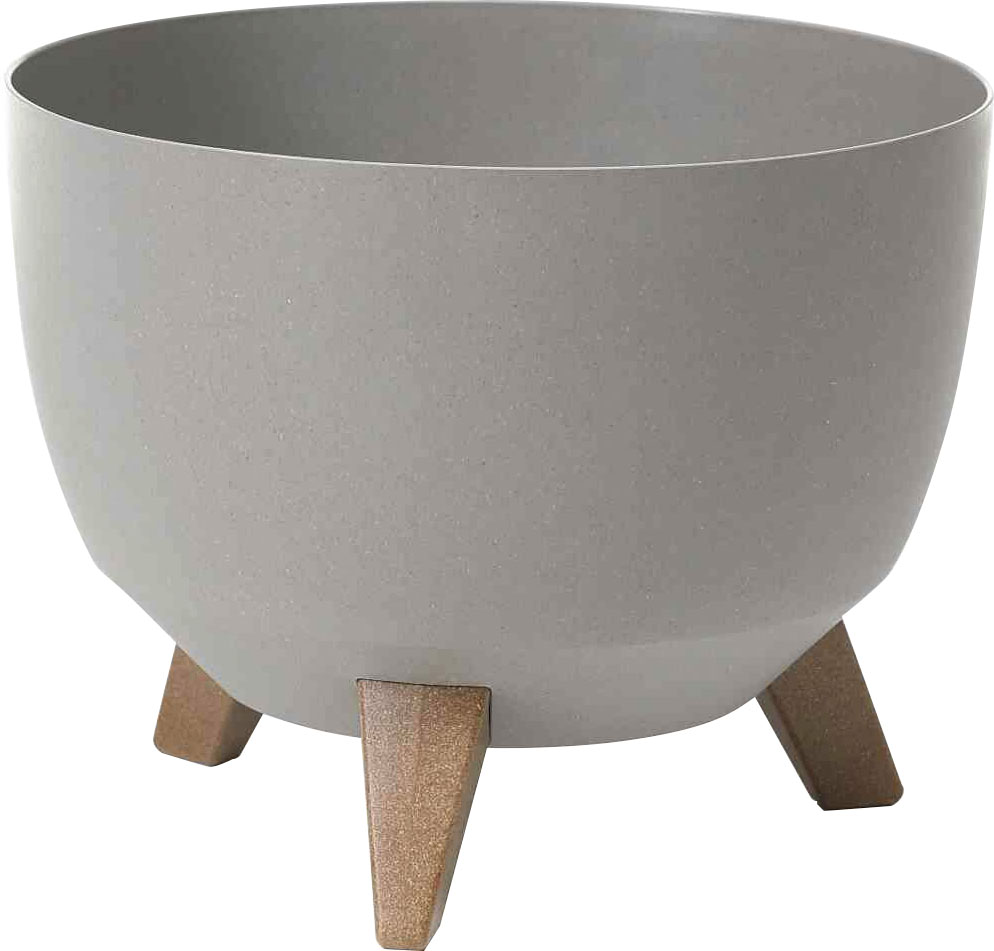 Bild von GAUTZSCH Pflanzschale Siena Garden Oslo Pflanzgefäß ECO Ø 29 x 23 cm Kunststoff/Holzfasern (1 St)