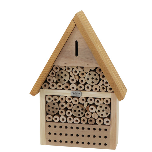 Bild von SIENA GARDEN Insektenhotel »Prag«, BxHxT: 26 x 38 x 9 cm, braun/natur