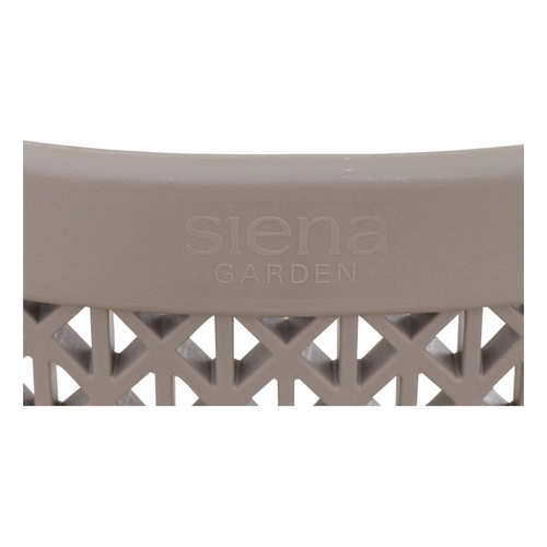 Bild von Siena Garden District Stapelstuhl - Taupe