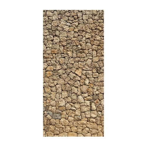 Bild von Raumteiler Alte Wand aus Pflasterstein von Bilderwelten 250x120cm ohne Halterung
